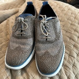 Cole Haan Tan cloth Oxford 7.5 2.Zerogrand